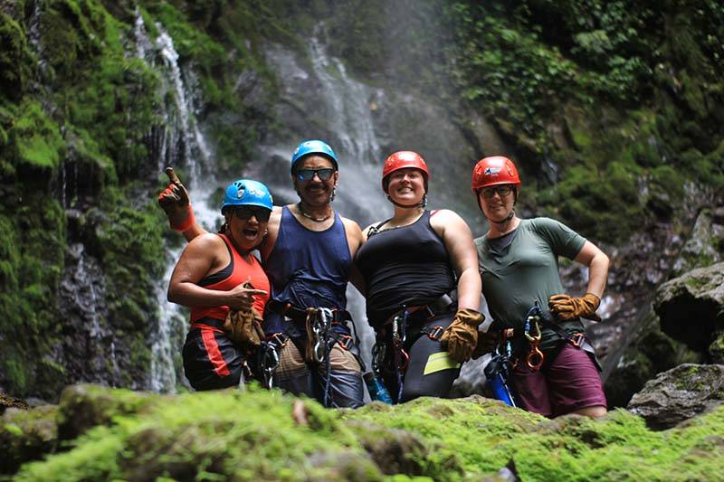 Protected: Best trip friends Costa Rica Canyoning Maquique